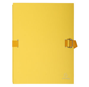 Chemise Dos Extensible Avec Rabat Papier - 24x32cm - X 10 - Exacompta