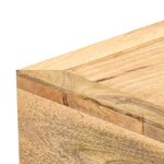 vidaXL Table basse Style cassette 100x52x45 cm Bois de manguier massif
