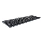 Advance Fit™ - clavier filaire ultra plat, azerty - USB - Noir