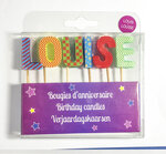 Bougies d'anniversaire louise et louis