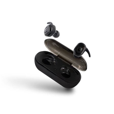 METRONIC Ecouteurs Mooov intra auriculaire Bluetooth TWS - Noir
