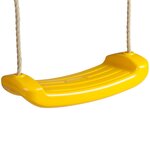 TRIGANO Siège de balançoire pour ensembles de 1 9-2 5 m Jaune J-427
