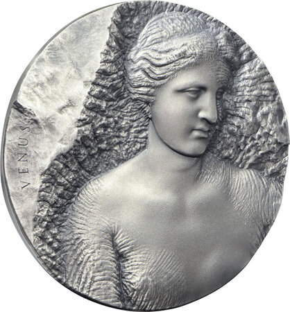 Monnaie en argent 5 dollars g 62.2 (2 oz) millésime 2023 venus de milo 2