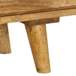 vidaXL Meuble TV Bois de manguier massif 140 x 30 x 41 cm
