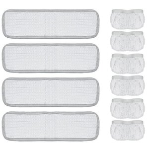 POLTI KIT4 SERPILLIERES ET 6 BONNETTES VAPORETTO (Pure, AirPlus, Handy 15/20, Smart 30) PAEU0217