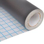 vidaXL Tableau noir autocollant mural 0 6x2 m 2 rouleaux avec craies