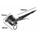 Spot led extérieur à piquer ip65 6w cob - blanc neutre 4000k - 5500k - silamp