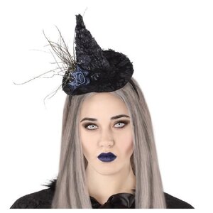 ATOSA - Chapeau Sorciere Noir et Bleu
