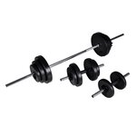 vidaXL Haltère 2 Pièces 30 5 kg