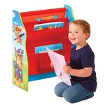 La Pat' Patrouille - Bibliotheque a pochettes pour enfants - Rangement de livres pour chambre d'enfant