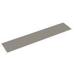 vidaXL Tapis de couloir aspect sisal argenté 80x400 cm