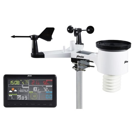 Alecto station météorologique sans fil ws-5500 blanc
