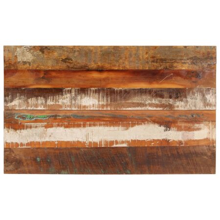 vidaXL Dessus de table rectangulaire 60x100 cm 15-16 mm Bois récupéré