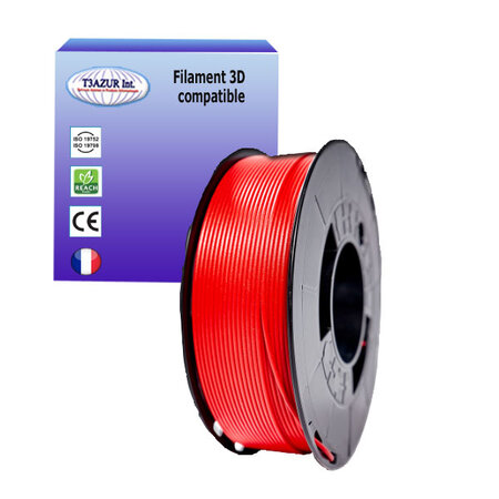 Filament pla 3d -  rouge
