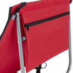 Bo-Camp Tapis de plage 2 en 1 Lota Rouge
