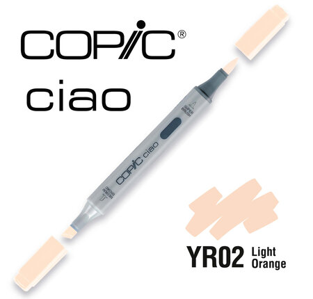 Marqueur à l'alcool Copic Ciao YR02 Light Orange