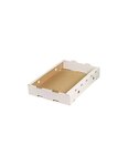 (lot   50 plateaux) plateau de transport écru 600 x 400 x 105mm