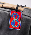 Étiquette pour bagage - lettre b