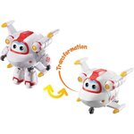 SUPER WINGS – TRANSFORMING ASTRO - Avion Jouet Transformable et Figurine Robot 12 cm – Jouet Enfant 3 ans+