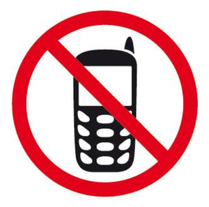 Picto Interdit Au Telephone Portable 1 Feuille