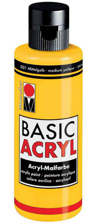 Peinture acrylique 'BasicAcryl', bien vert, 80 ml MARABU