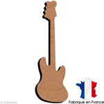 Guitare en bois MDF à décorer - 15 cm