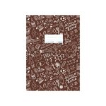 Protège-cahier 'Schoolydoo' A4 PP Avec Etiquettes Marron HERMA