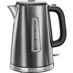RUSSELL HOBBS 23211-70 Bouilloire Electrique 1.7L Luna, Ébullition Rapide, Niveau Eau Visible, Ouverture Facile - Gris