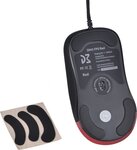 Souris filaire Gamer Dream Machines DM1 FPS Blood Red (Noir/Rouge)