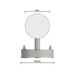 vidaXL Applique murale extérieure avec capteur de mouvement inox
