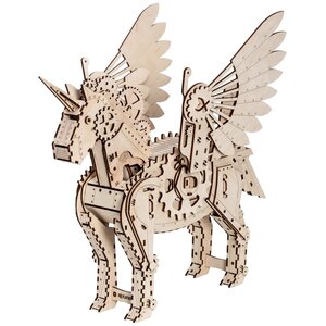 Mr. Playwood kit de maquette licorne bois 156 pièces