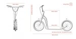 Trottinette  Steel 1616 Orange