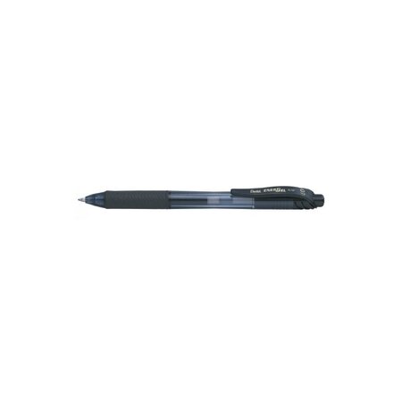 Pentel Stylo roller à encre gel EnerGel-X BL107, noir