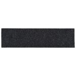 vidaXL Tapis d'escalier autocollants Rectangulaire 15 Pièces 76x20cm Noir