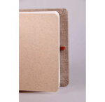 Carnet de voyage goldline a5 toile 180g clairefontaine