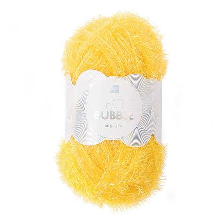 Pelote de fil pour éponge créative - Creative bubble - Jaune