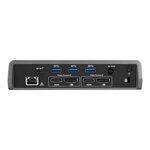 Targus universal usb-c dv4k dock with power - station d'accueil - (usb-c) - gige - eu