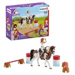 Schleich - figurine kit d'équitation western d'horse club hannah
