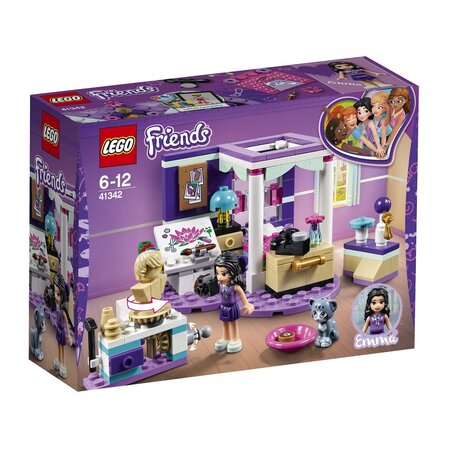 Lego 41342 friends - la chambre d'emma