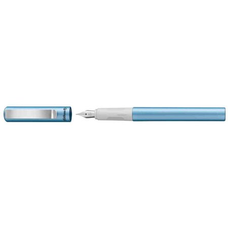 Stylo plume pina colada  bleu métallisé pelikan