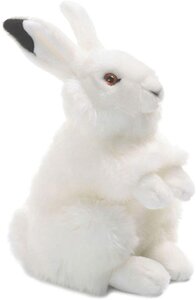 Peluche Lapin Des Neiges De 24 Cm Blanc