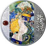 BABY Gustav Klimt argent monnaie 500 Francs Cameroon 2021
