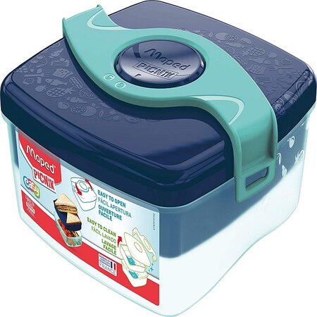 Maped PICNIK Boîte à déjeuner ORIGINS LUNCH-BOX, turquoise/bleu