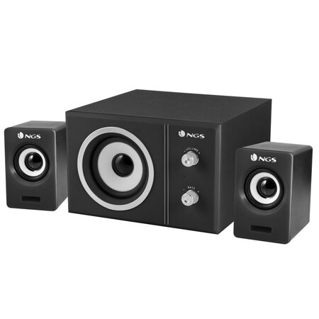 Sugar set d'enceintes 2.1 canaux 20 w noir