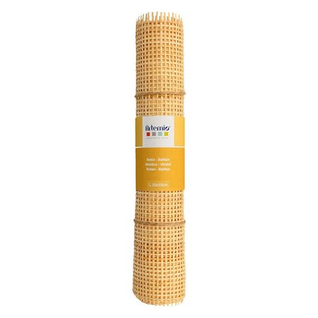 Rouleau Rotin 50x30 cm Contemporain