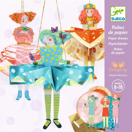 Robes de papier activites de pliage
