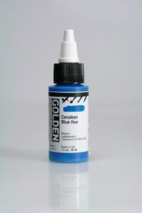 Encre Acrylic High Flow Golden III 30ml Bleu Céruléum - Golden