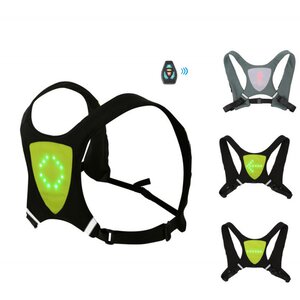 Gilet de sécurité clignotant avec télécommande