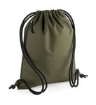 Sac à dos en toile polyester recyclé - BG281 - vert militaire