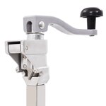 vidaXL Ouvre-boîte de conserve Argenté 70 cm Aluminium et inox